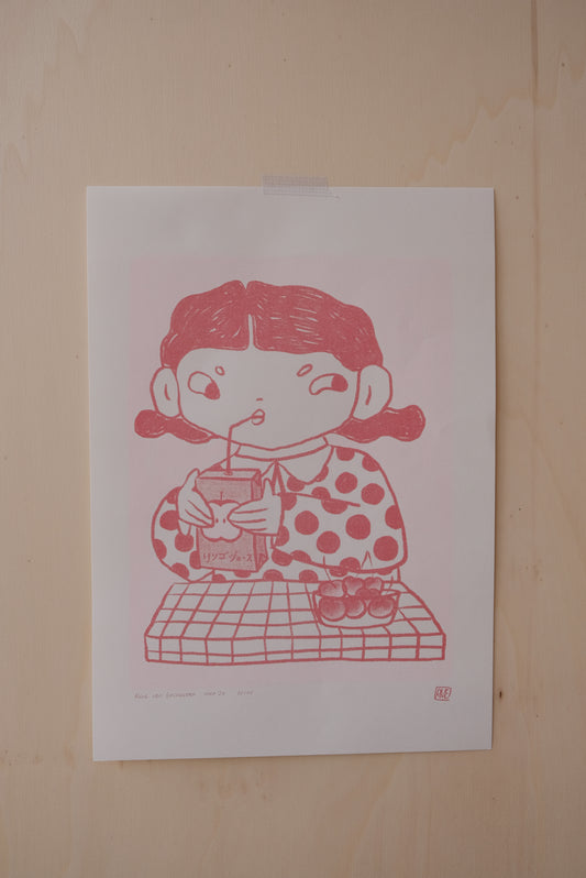 Gudrun Ringojūsu Riso print | A3