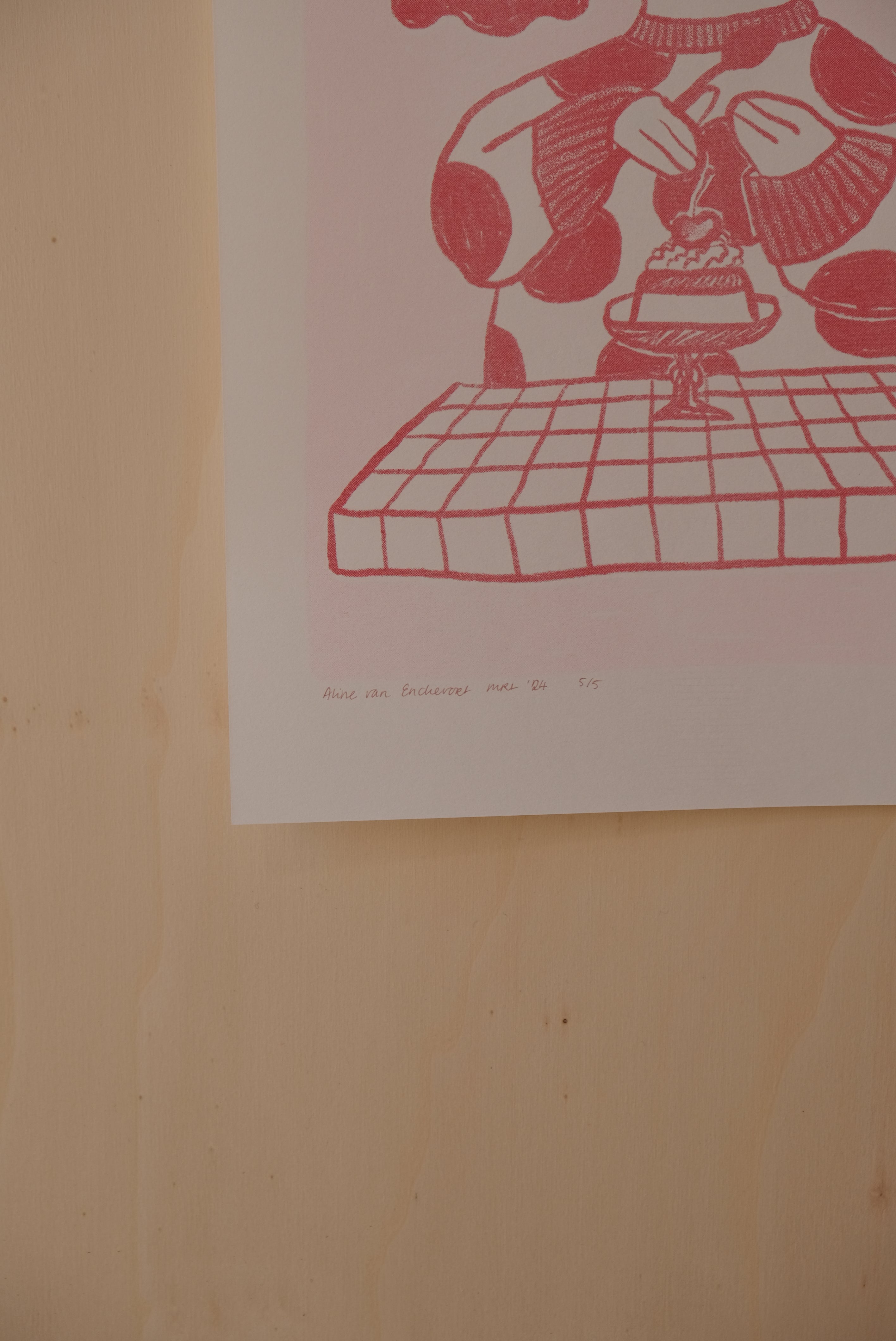 Gudrun Purin Riso print | A3
