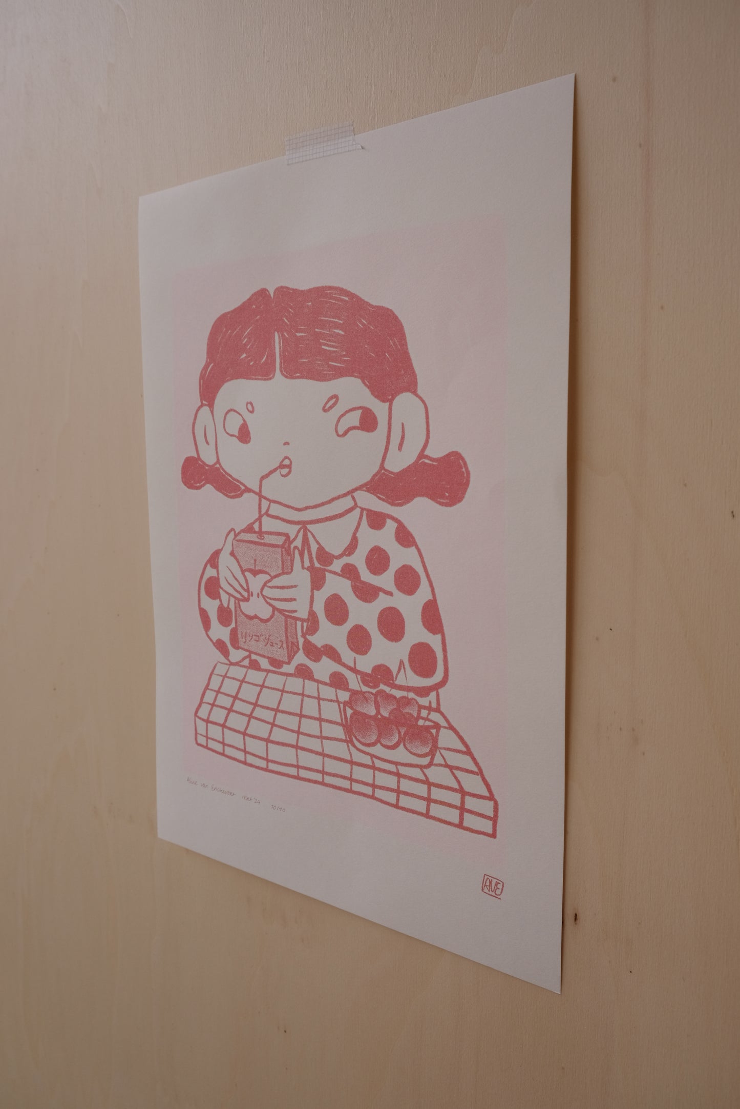 Gudrun Ringojūsu Riso print | A3