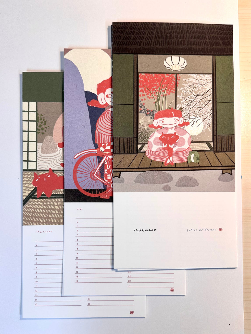 Pre-Order | Gudrun birthday calendar | early bird price