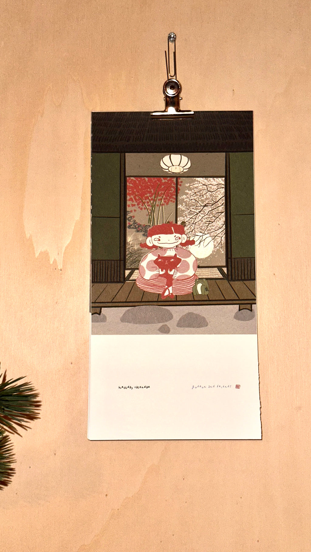 Pre-Order | Gudrun birthday calendar | early bird price