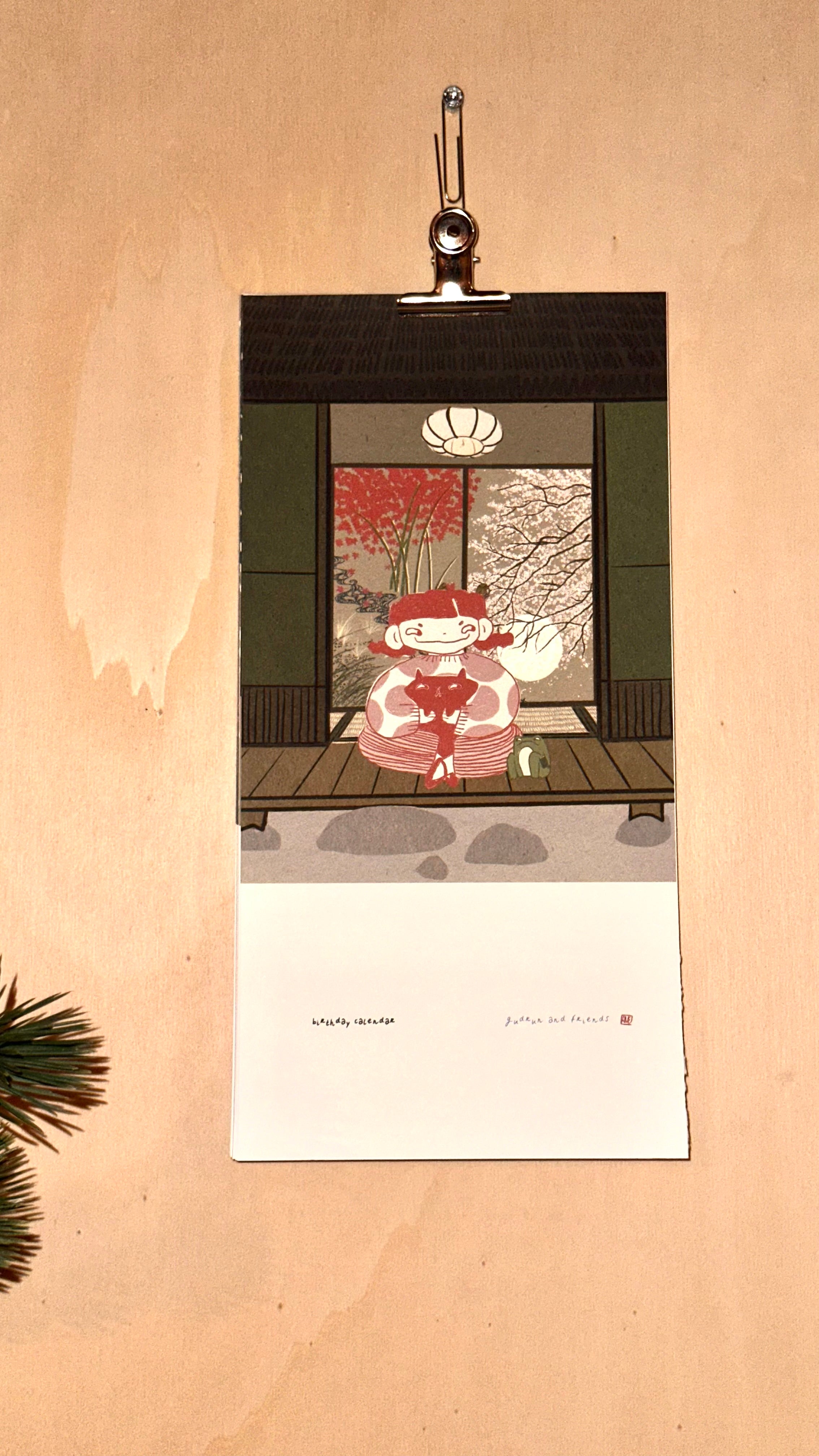 Pre-Order | Gudrun birthday calendar | early bird price