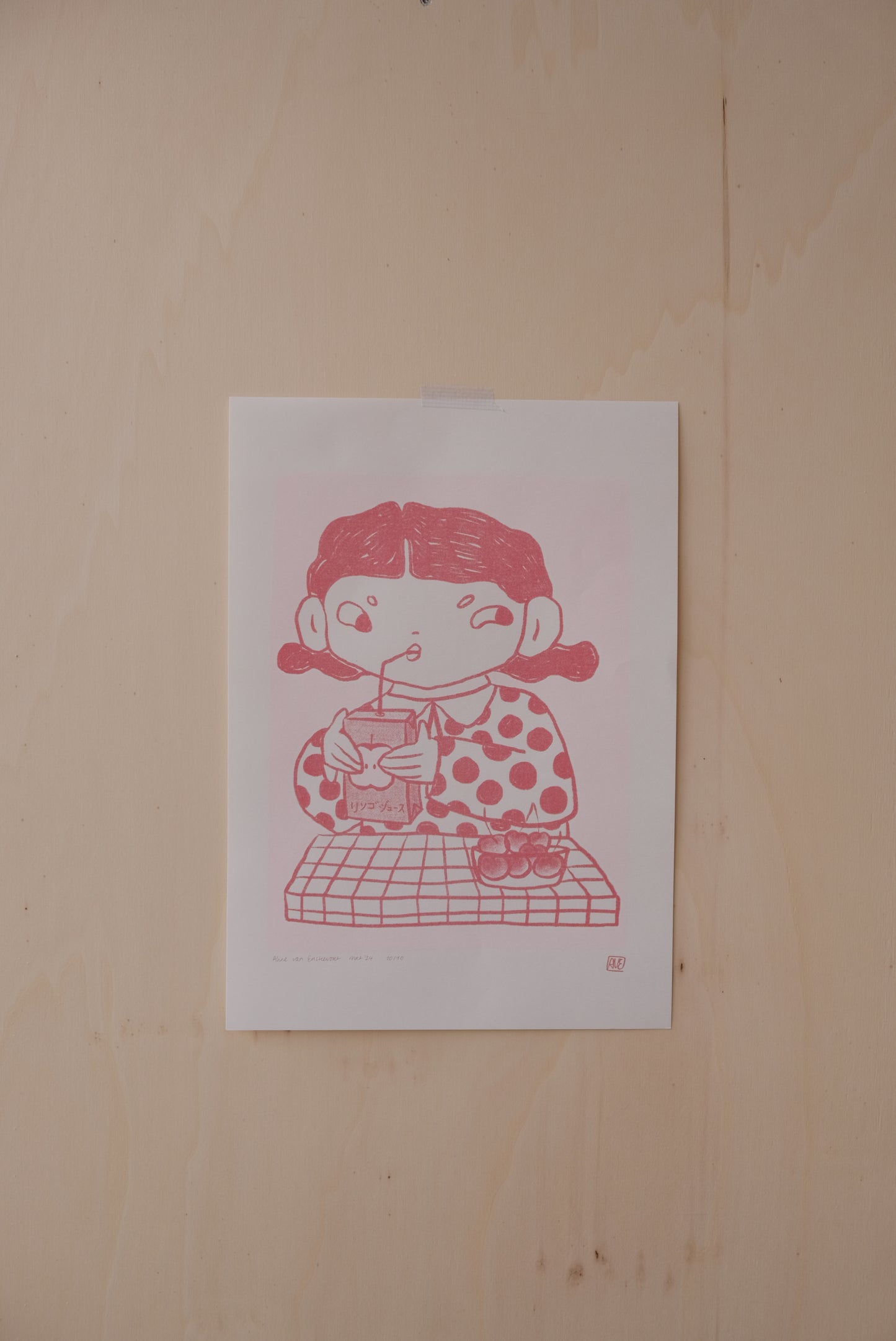 Gudrun Ringojūsu Riso print | A3