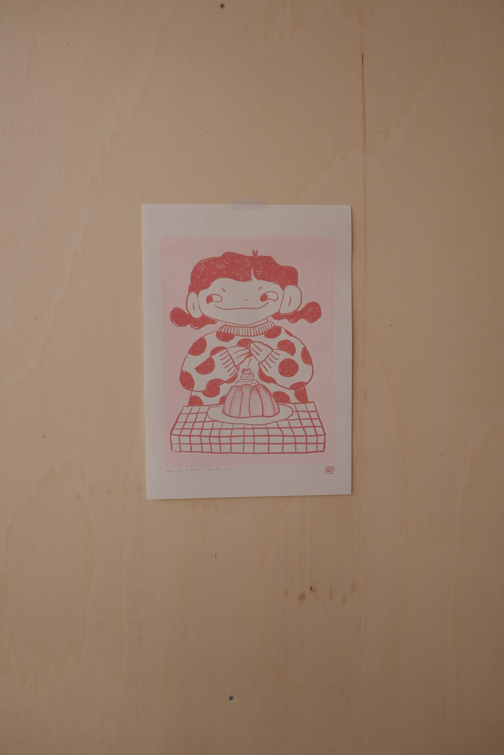 Gudrun Yokan Riso print | A3