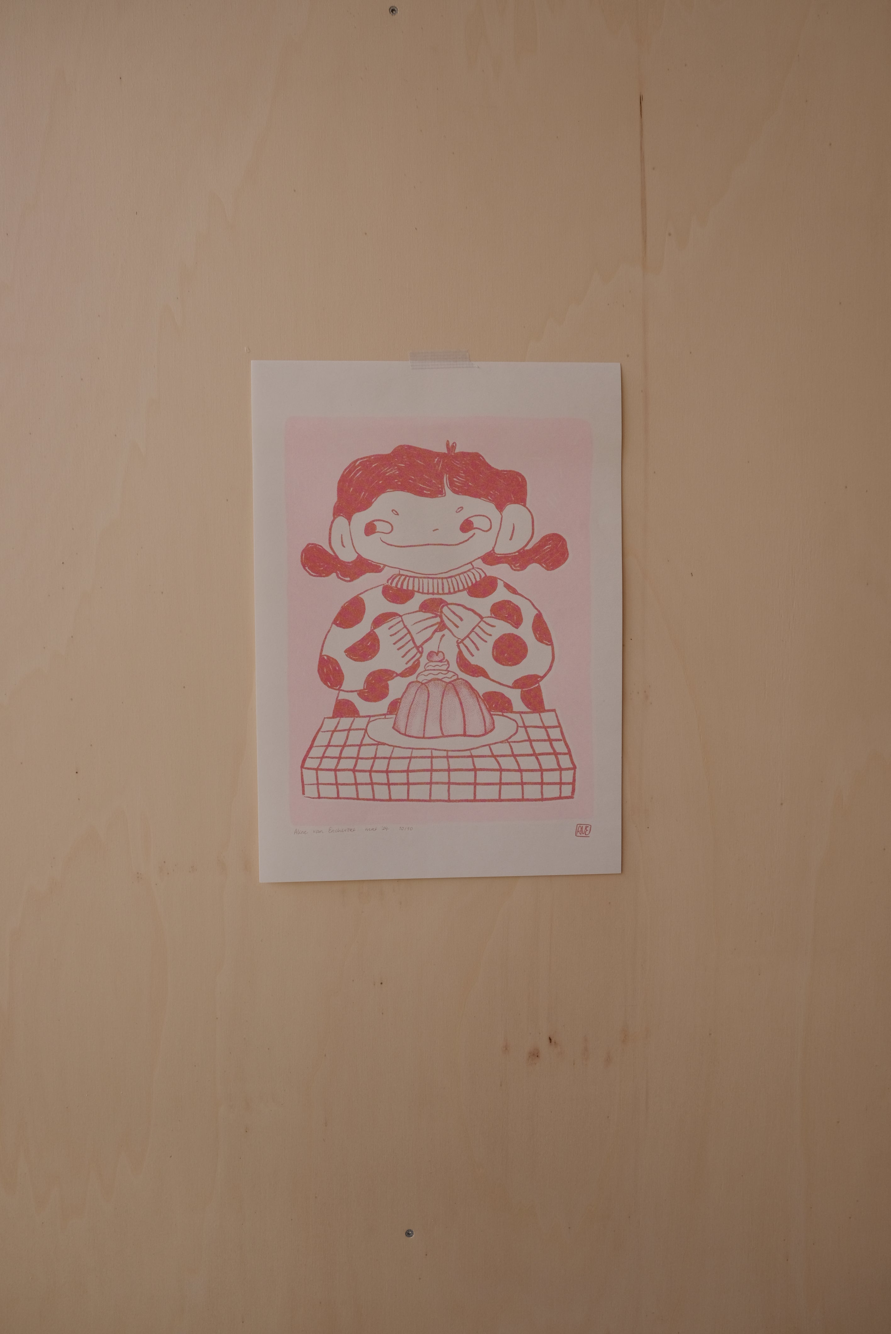 Gudrun Yokan Riso print | A3