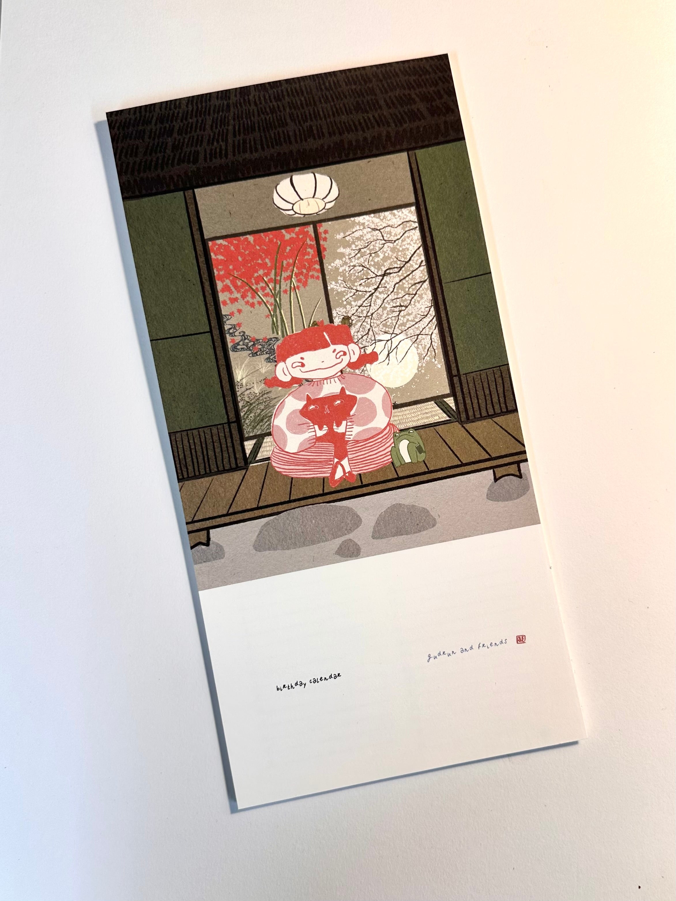 Pre-Order | Gudrun birthday calendar | early bird price