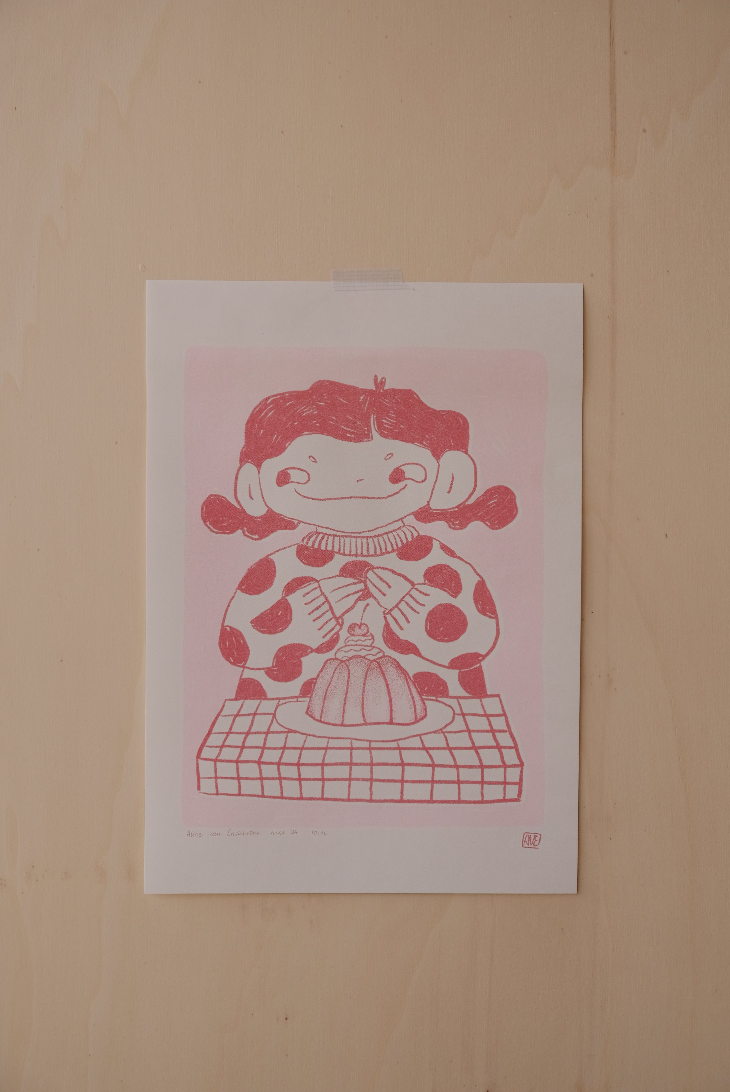 Gudrun Yokan Riso print | A3