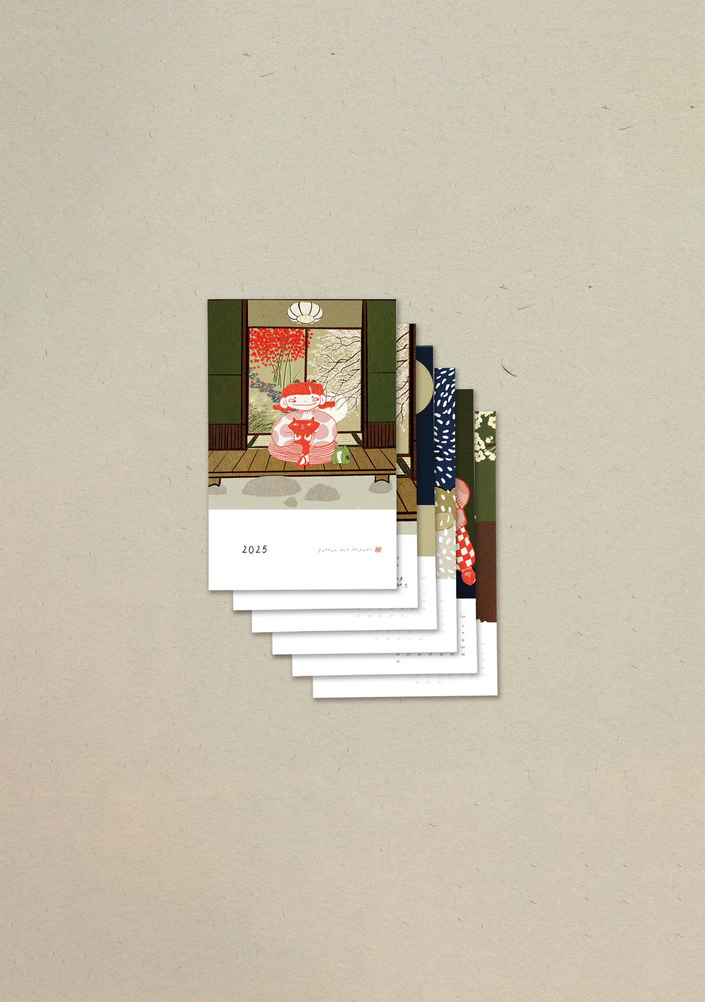 Gudrun desk calendar 2025