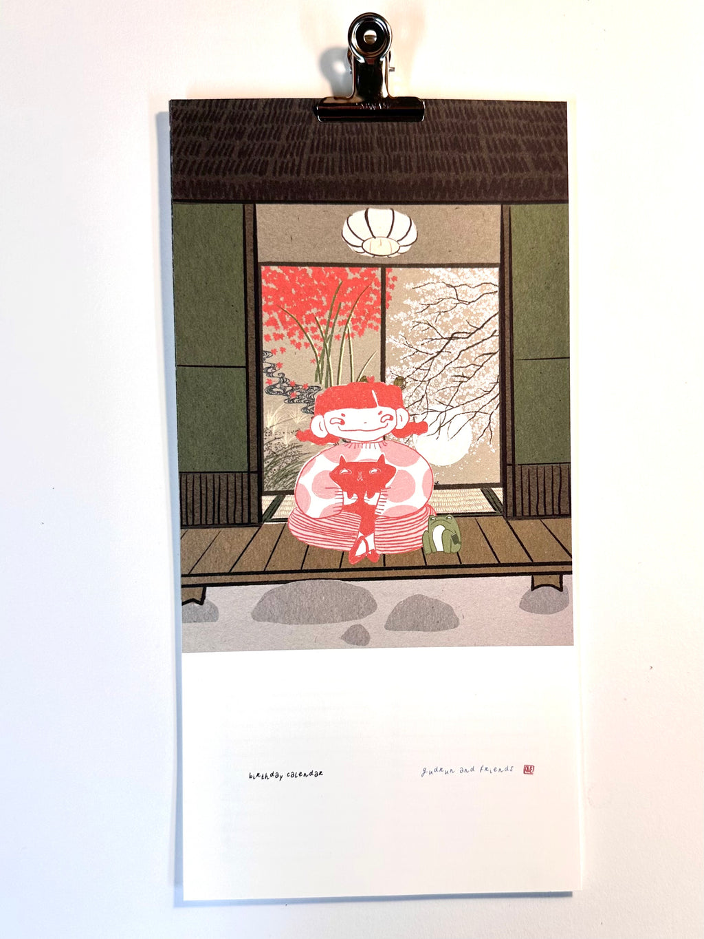 Pre-Order | Gudrun birthday calendar | early bird price