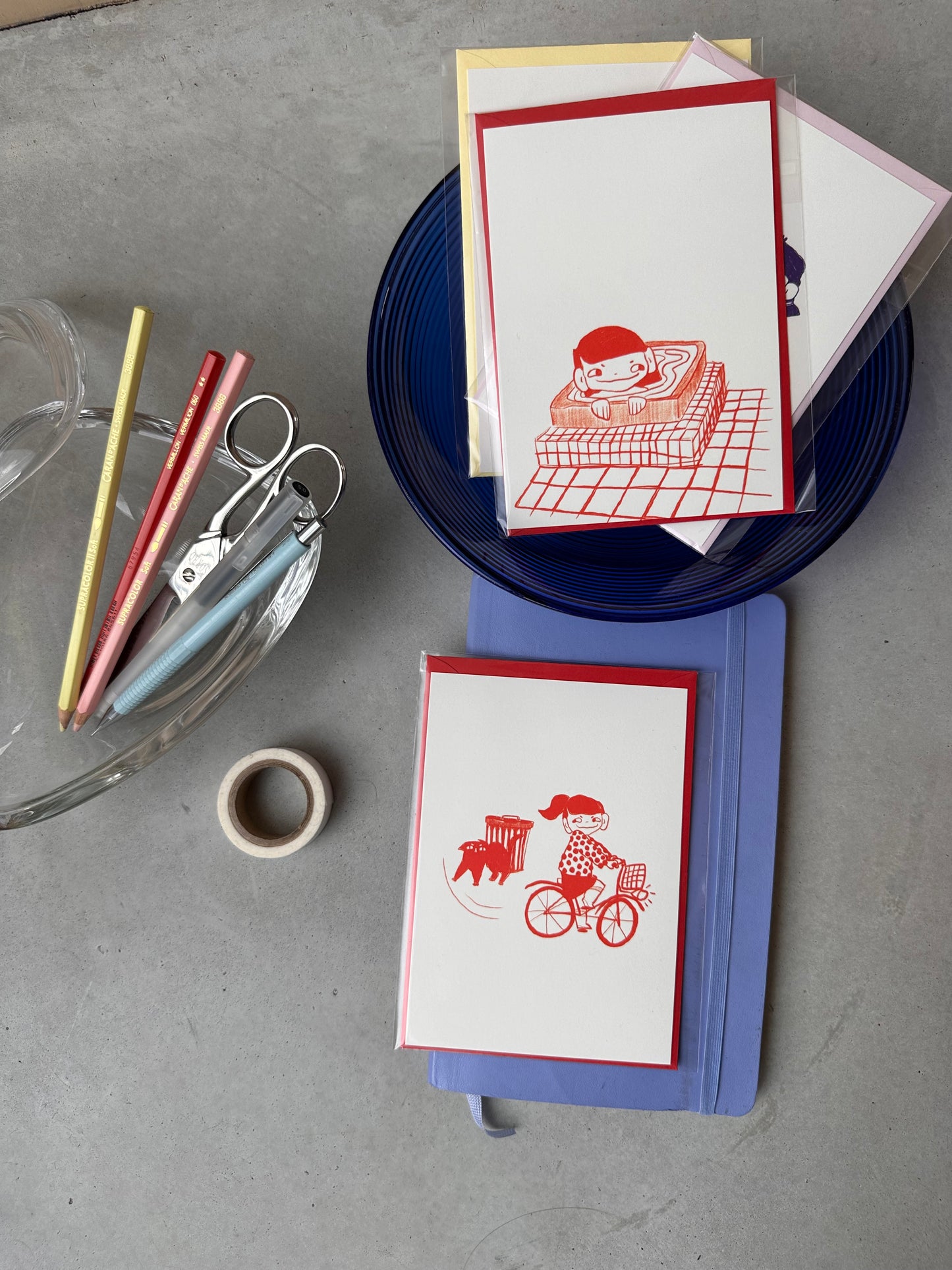 Gudrun cards | set of 4