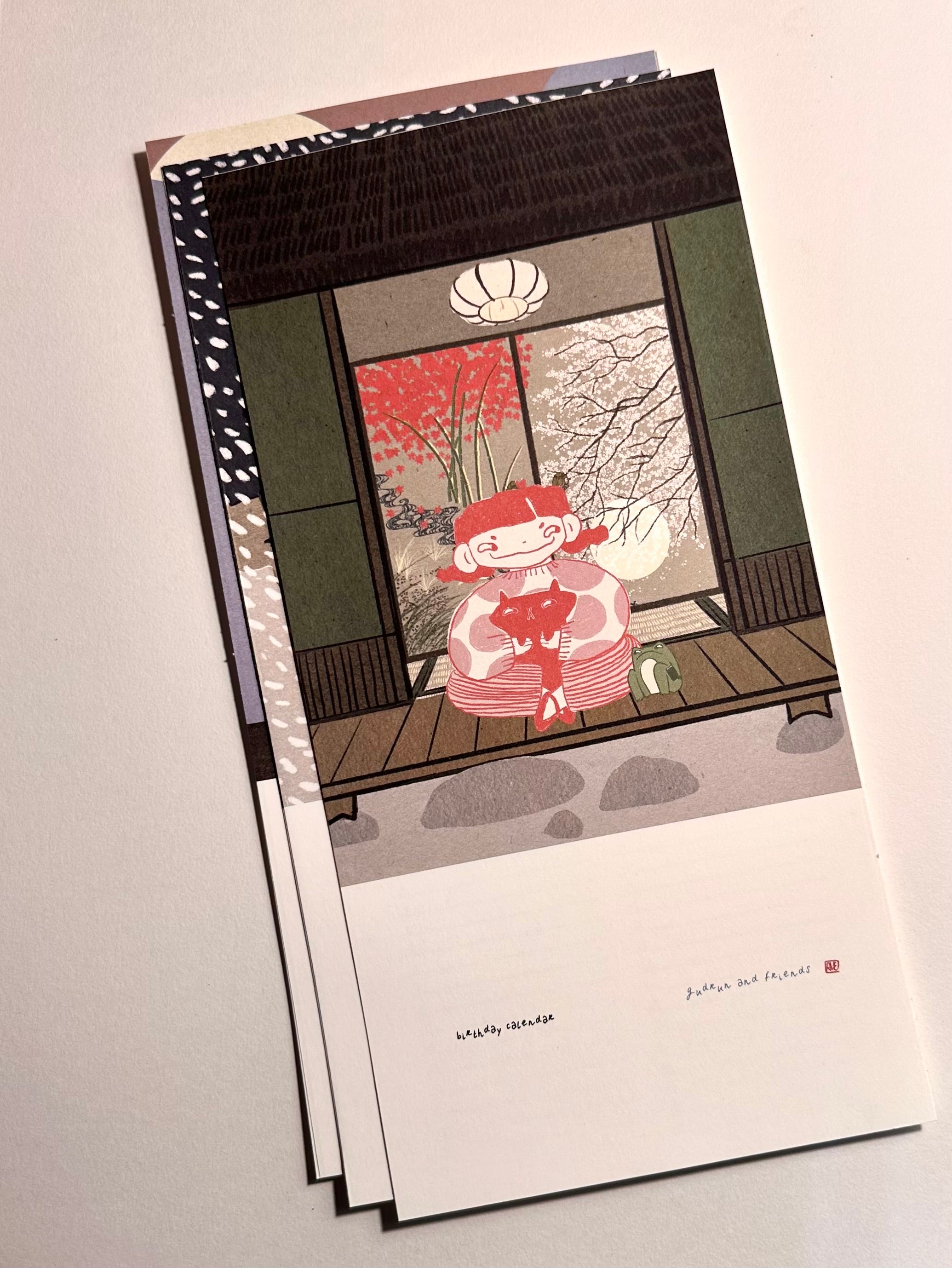 Pre-Order | Gudrun birthday calendar | early bird price