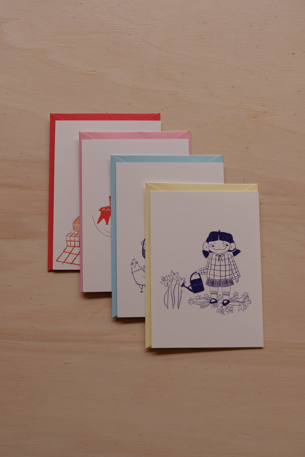 Gudrun cards | set of 4