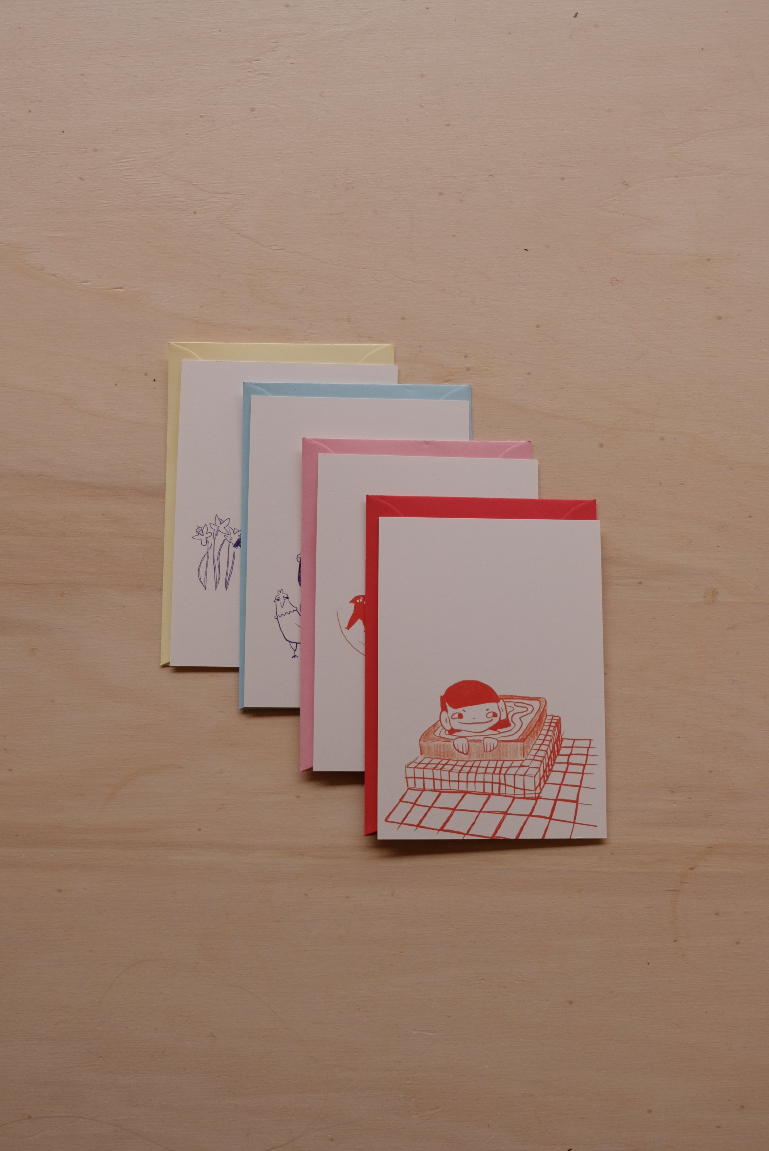 Gudrun cards | set of 4