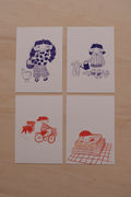 Gudrun cards | set of 4